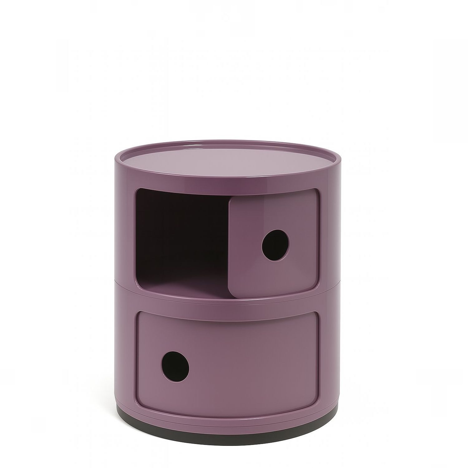 Kartell Container Componibili mit zwei Fächern Violett günstig online kaufen