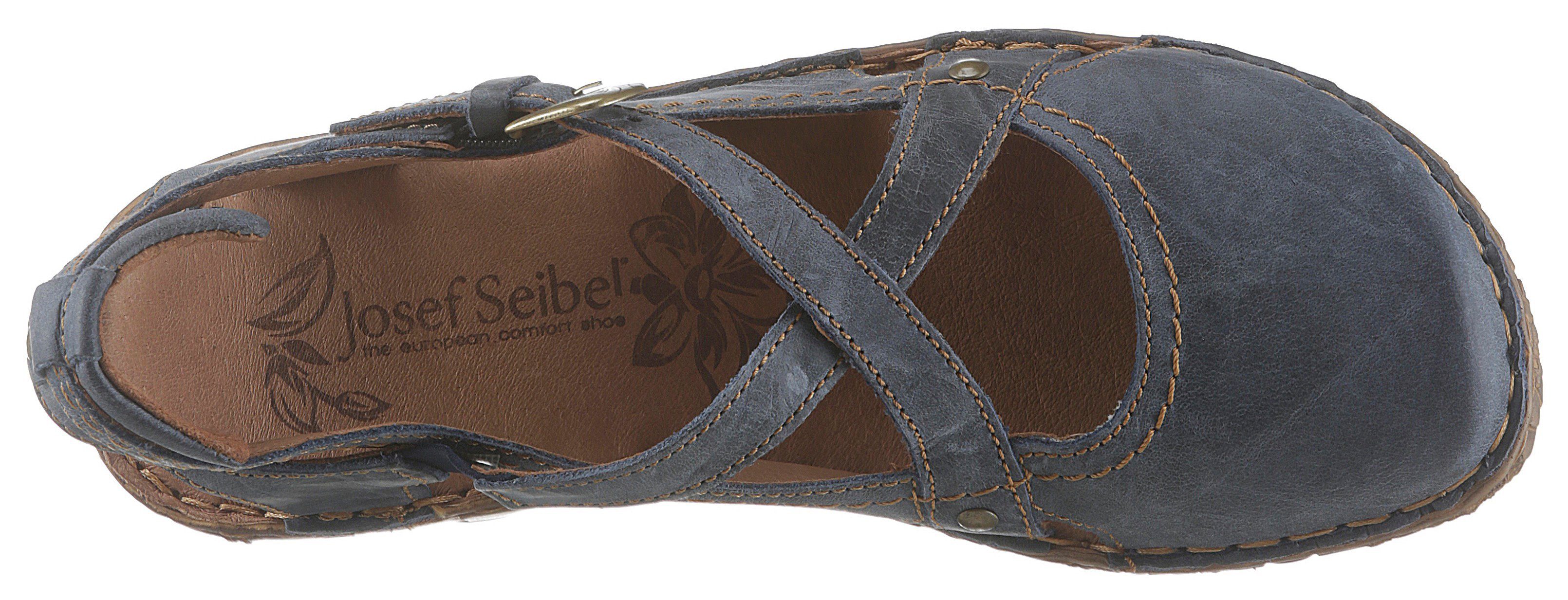 jeansblau im Josef Rosalie Seibel Sandale Used-Look