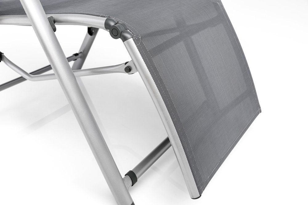 KETTLER Gartenstuhl Kettler Cirrus Silver-Line Relaxsessel (1) Aluminium/Outdoorgewebe