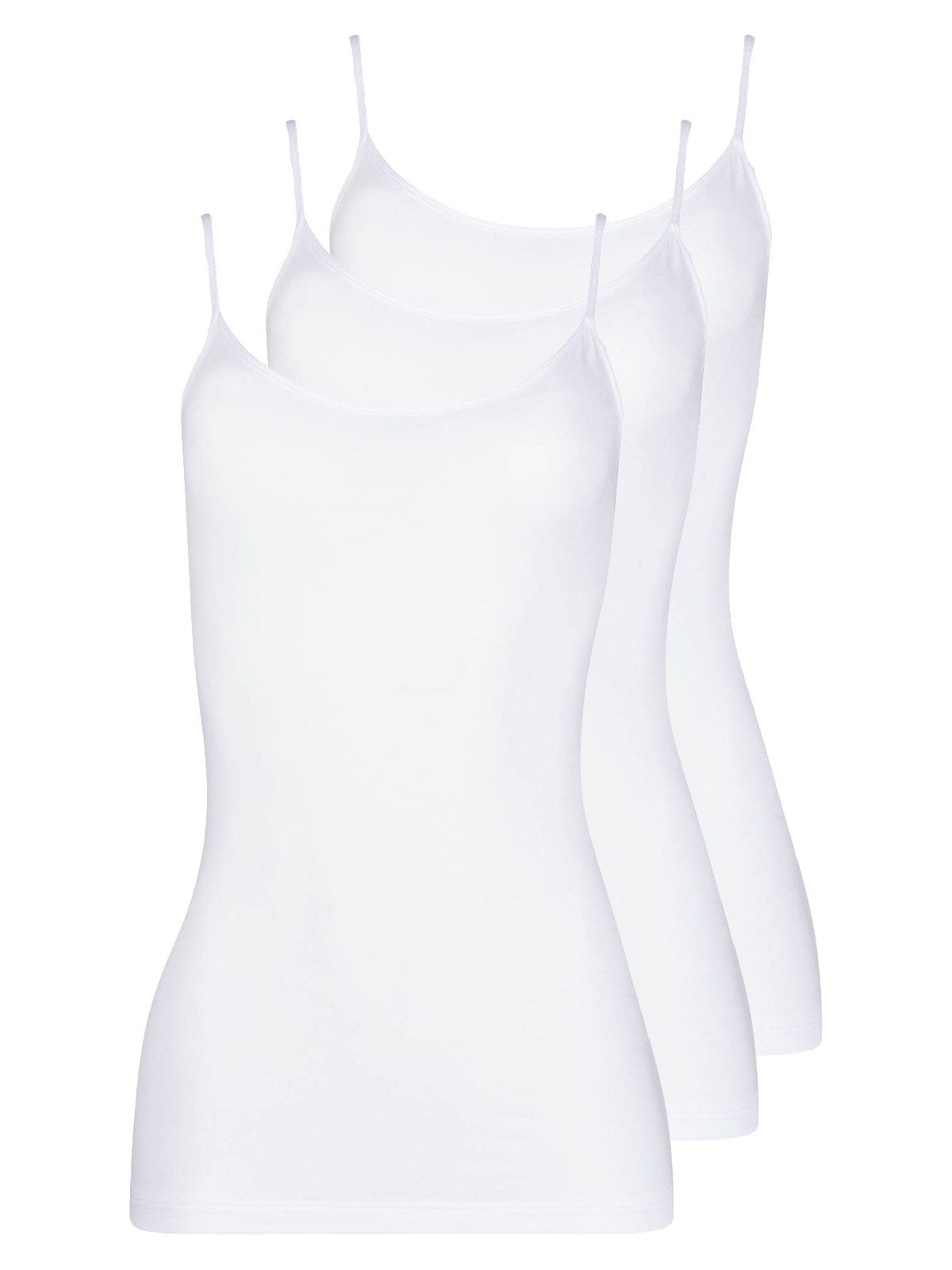 Achseltop 3er Pack Damen Spaghettitop Intime