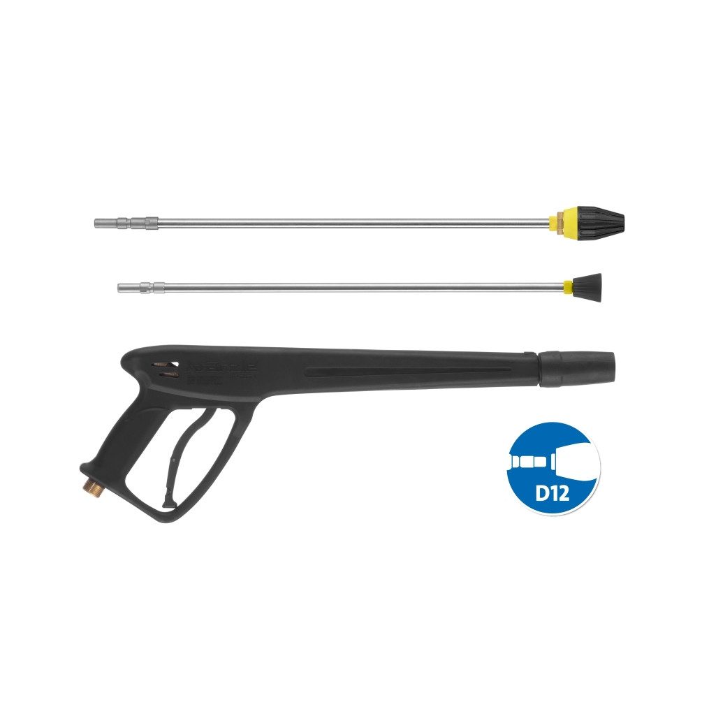 Kränzle Hochdruckreiniger K1154 TST Hochdruckreiniger 140 bar D12 System, Druck max: 140 bar, 2800 W, Fördermenge max: 600 l/h, (4 tlg)