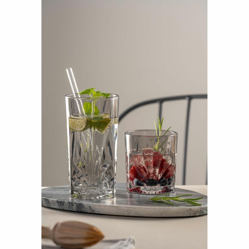 LEONARDO Glas Capri, 330 ml, Grau, Glas