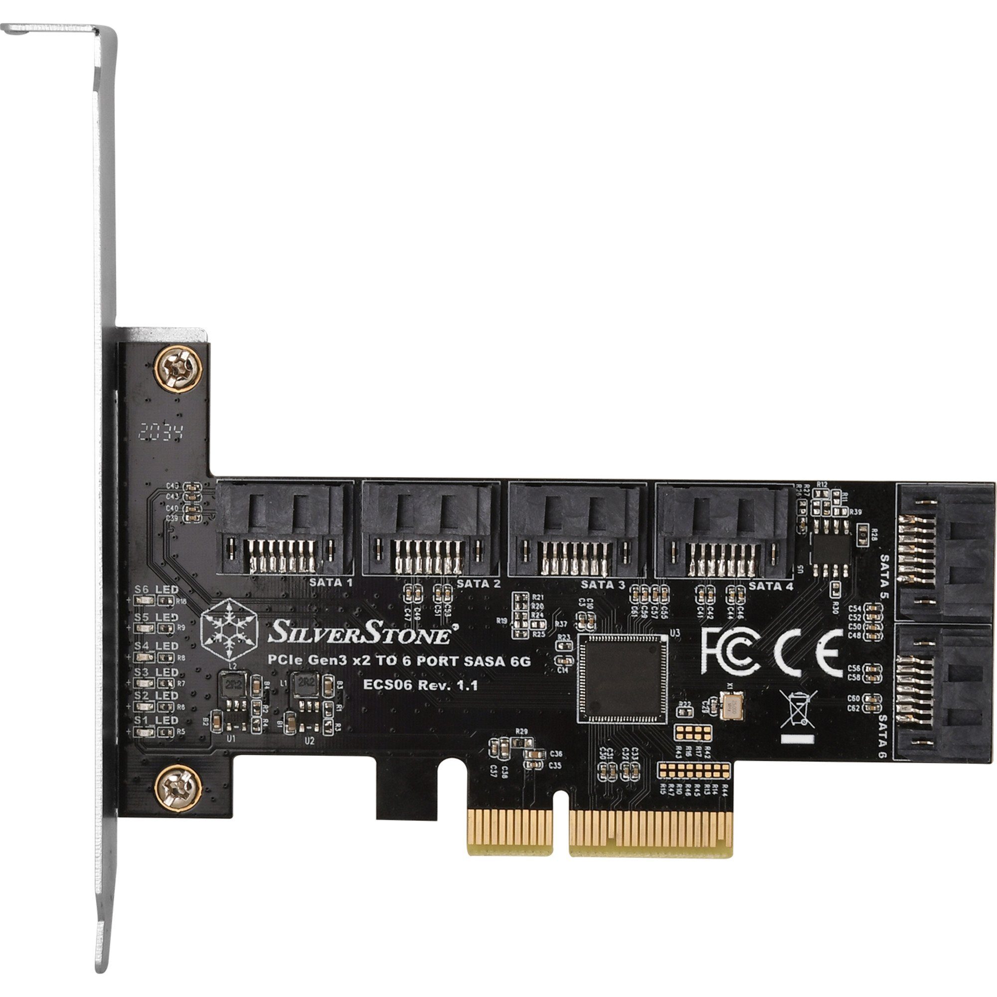 SilverStone SST-ECS06, Serial ATA-Controller Adapter