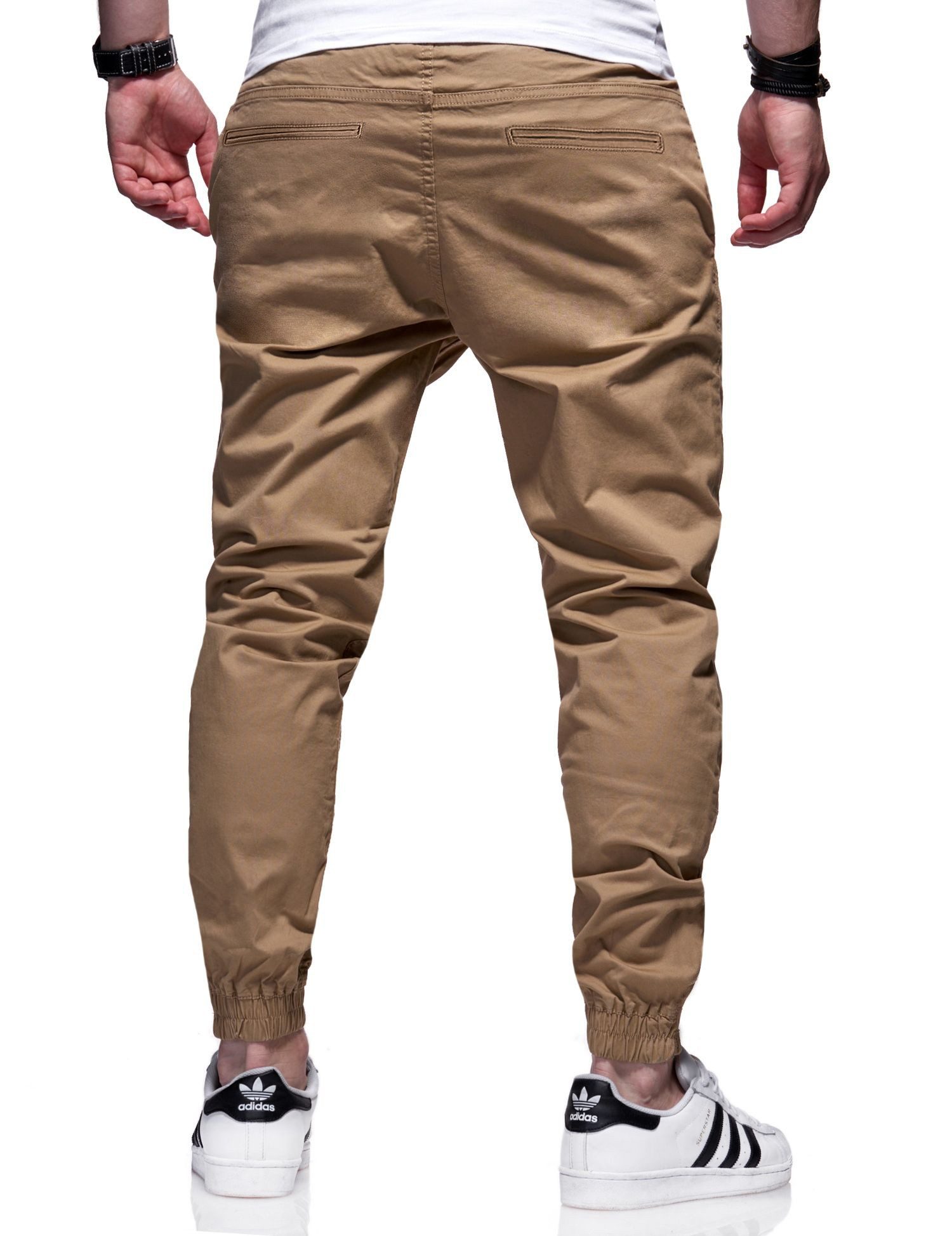 behype Chinohose BHFORLI Herren Chino Jogger Jeans Hose Freizeithose günstig online kaufen