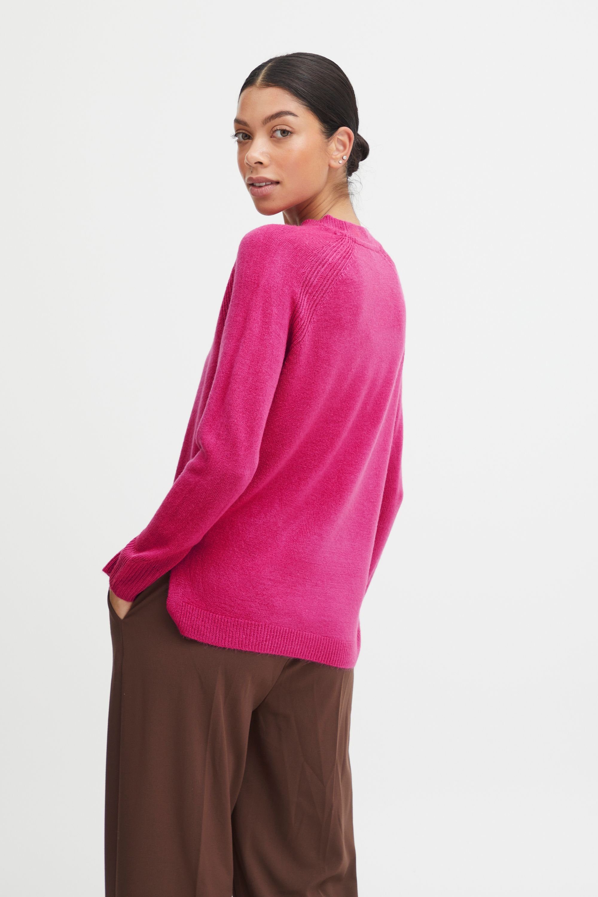 b.young Strickpullover BYMALEA SLIT JUMPER Berry (182336) - 20811905 3 Very