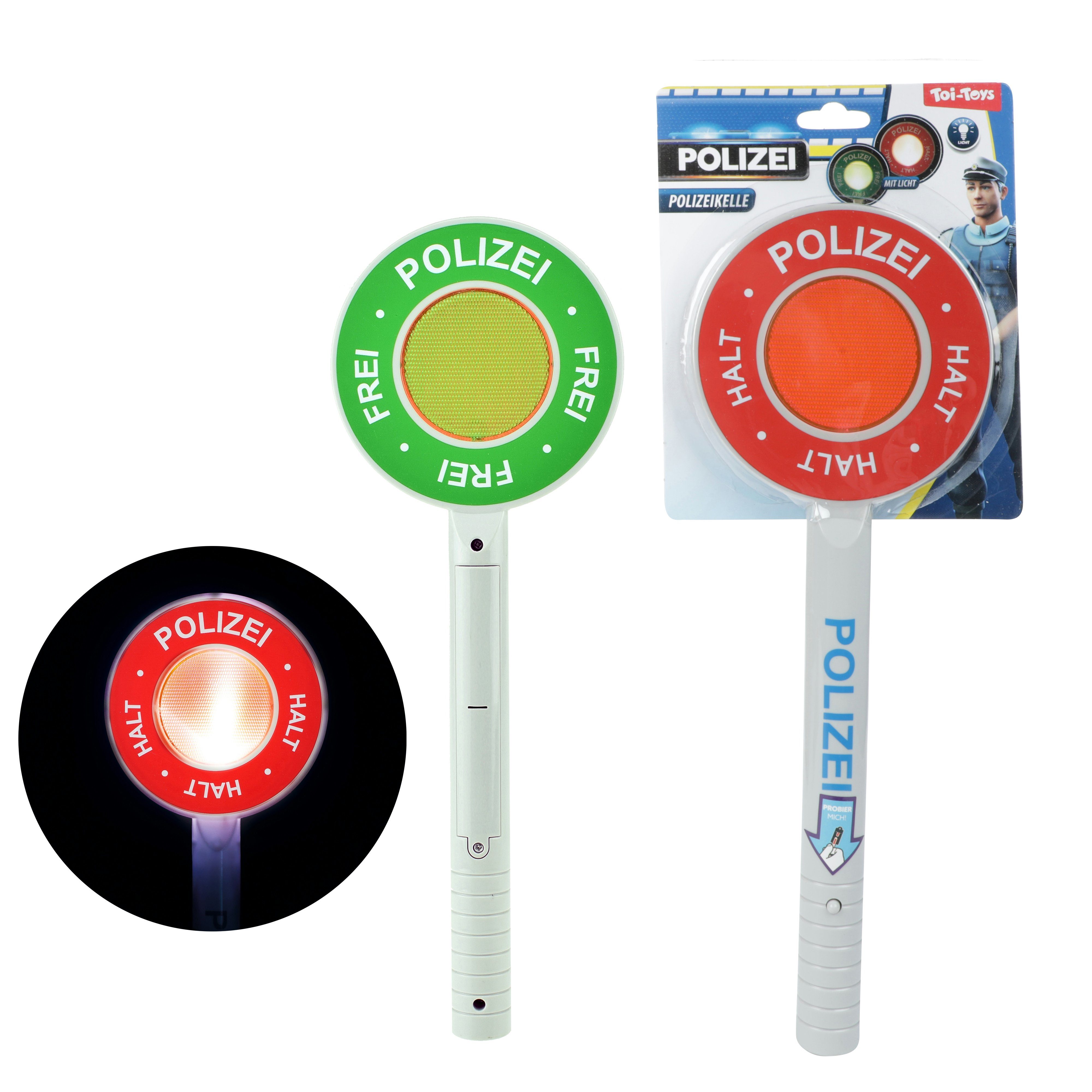 Kostüm Polizeikelle (mit Licht)