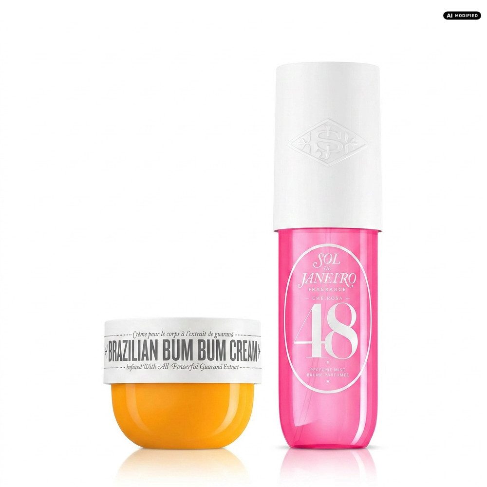 Sol de Janeiro Körpercreme Sol de Janeiro Pflege & Duft Duo, Pflegende Körpercreme und Duftmist im abgestimmten Set