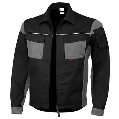 QUALITEX HIGH QUALITY WORKWEAR Arbeitsjacke strapazierfähige PROfessionals Arbeitsjacke - faserverstätkt MG 245 g (1-St) Werkstattjacke mit 15 Taschen - pflegeleicht Werkstattjacke - Waschbar