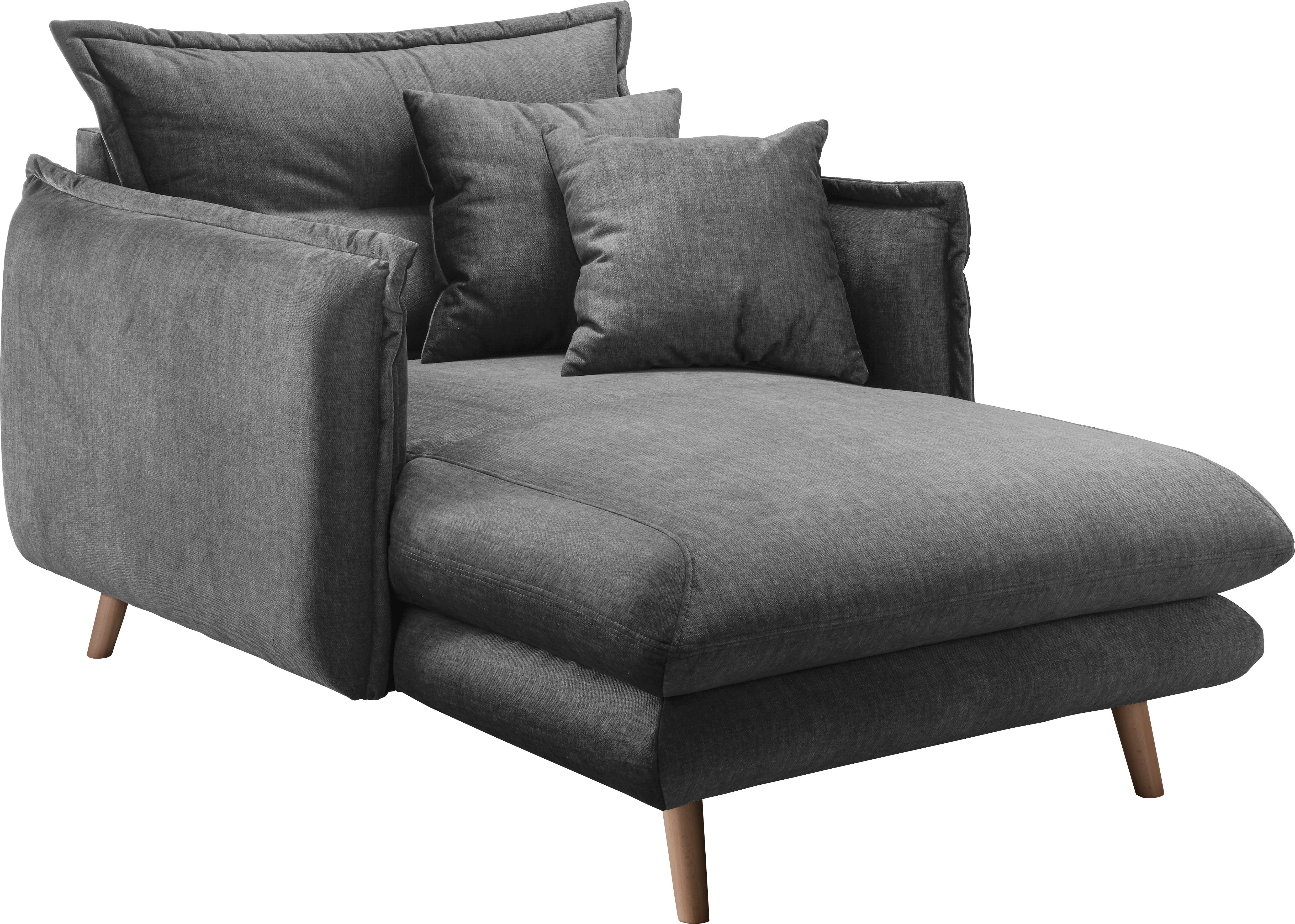 INOSIGN Loveseat Lazio, moderner Sessel einer Stk. Zierkissen bequemen Polsterung, 2 mit