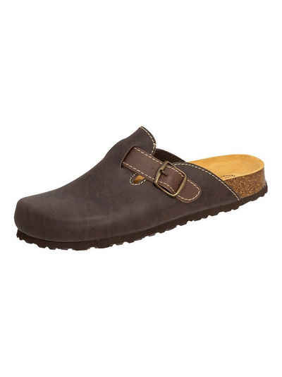 SALIHA Bioline Clog braun Pantolette