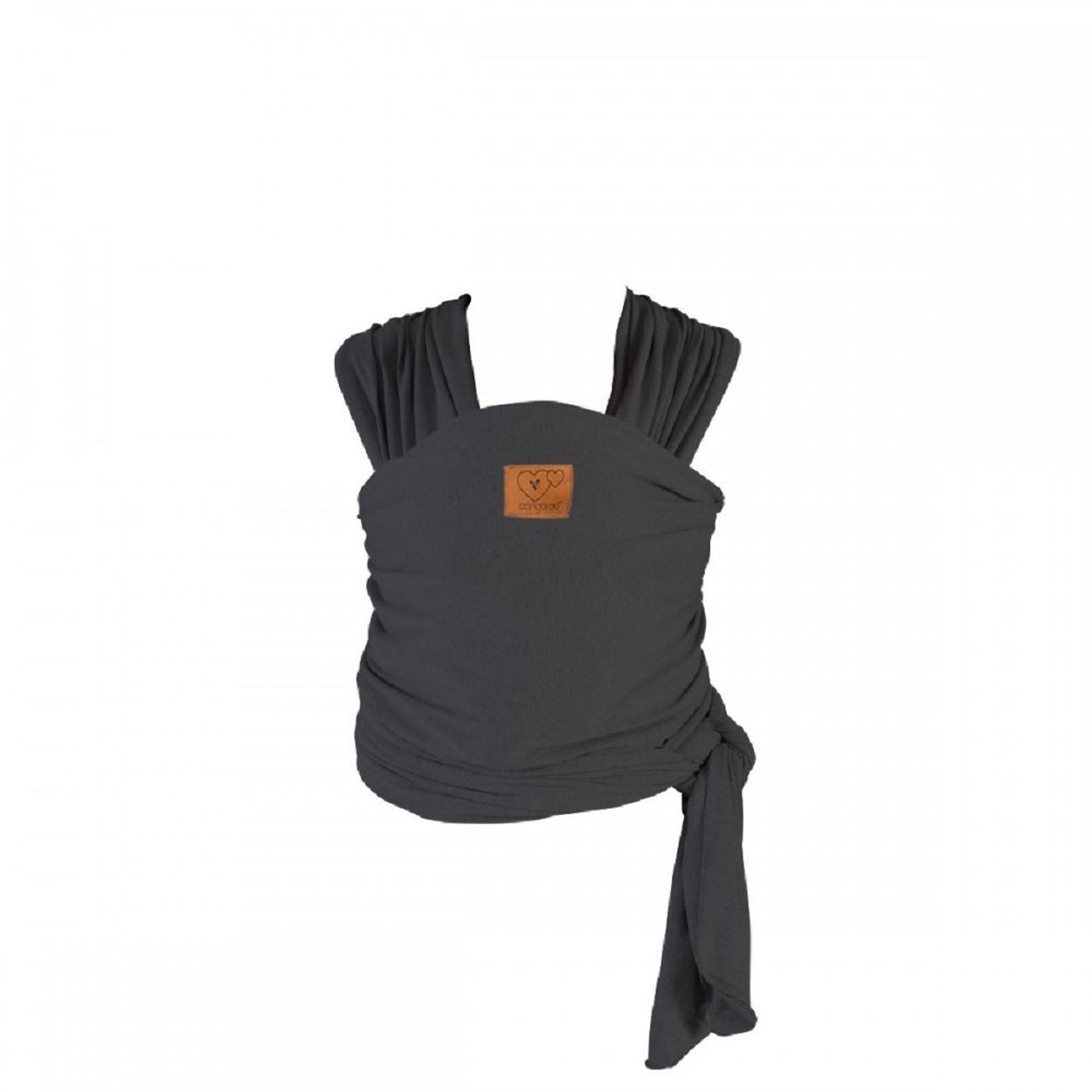 Cangaroo Babytrage Cherish, 100 % elastische Baumwolle, 5 m Länge, M-Position, Universalgröße