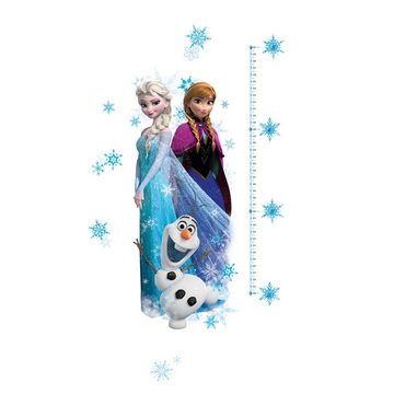 RoomMates Wandsticker DISNEY Frozen Anna, Elsa & Olaf mit Schneeflocken