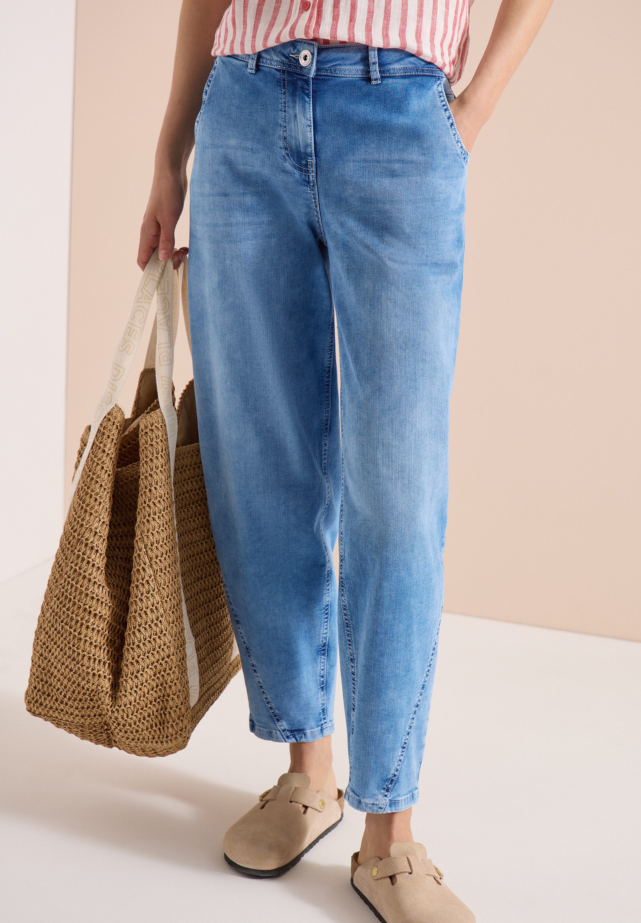 CECIL Loose-fit-Jeans Style Scarlett