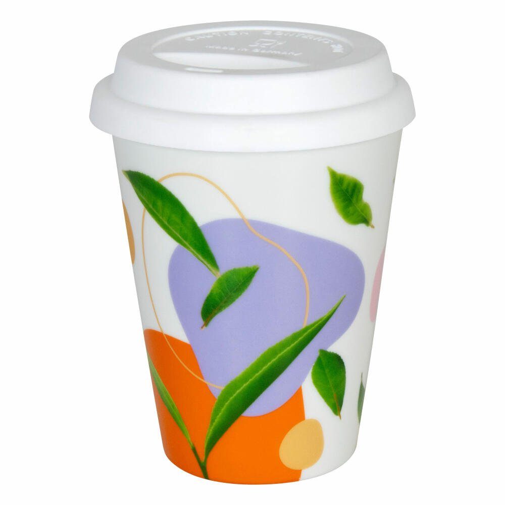 Könitz Coffee-to-go-Becher Tea Flow 380 ml, Porzellan
