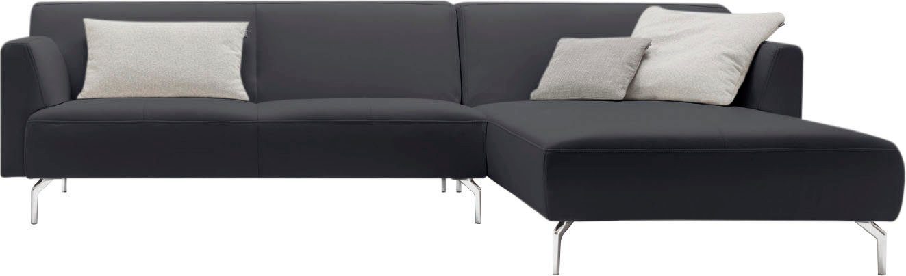 hülsta in cm Breite hs.446, 317 sofa minimalistischer, Ecksofa schwereloser Optik,