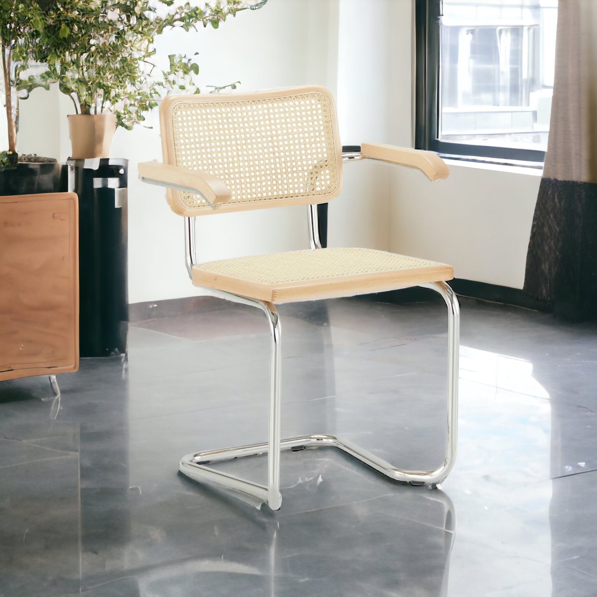 k-hometrends Freischwinger Moderner Schwingstuhl KADEEM, Wohnzimmerstuhl, 2 günstig online kaufen