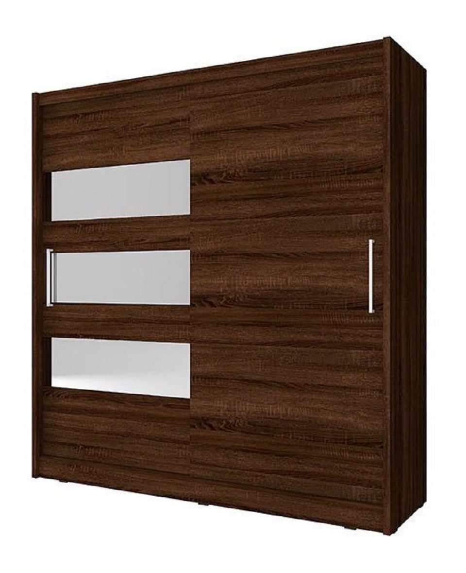 Xlmoebel Schwebetürenschrank Vielseitiger Schrank mit Regalen und Garderobe in modernem Design (Schrank) Hergestellt in Europa