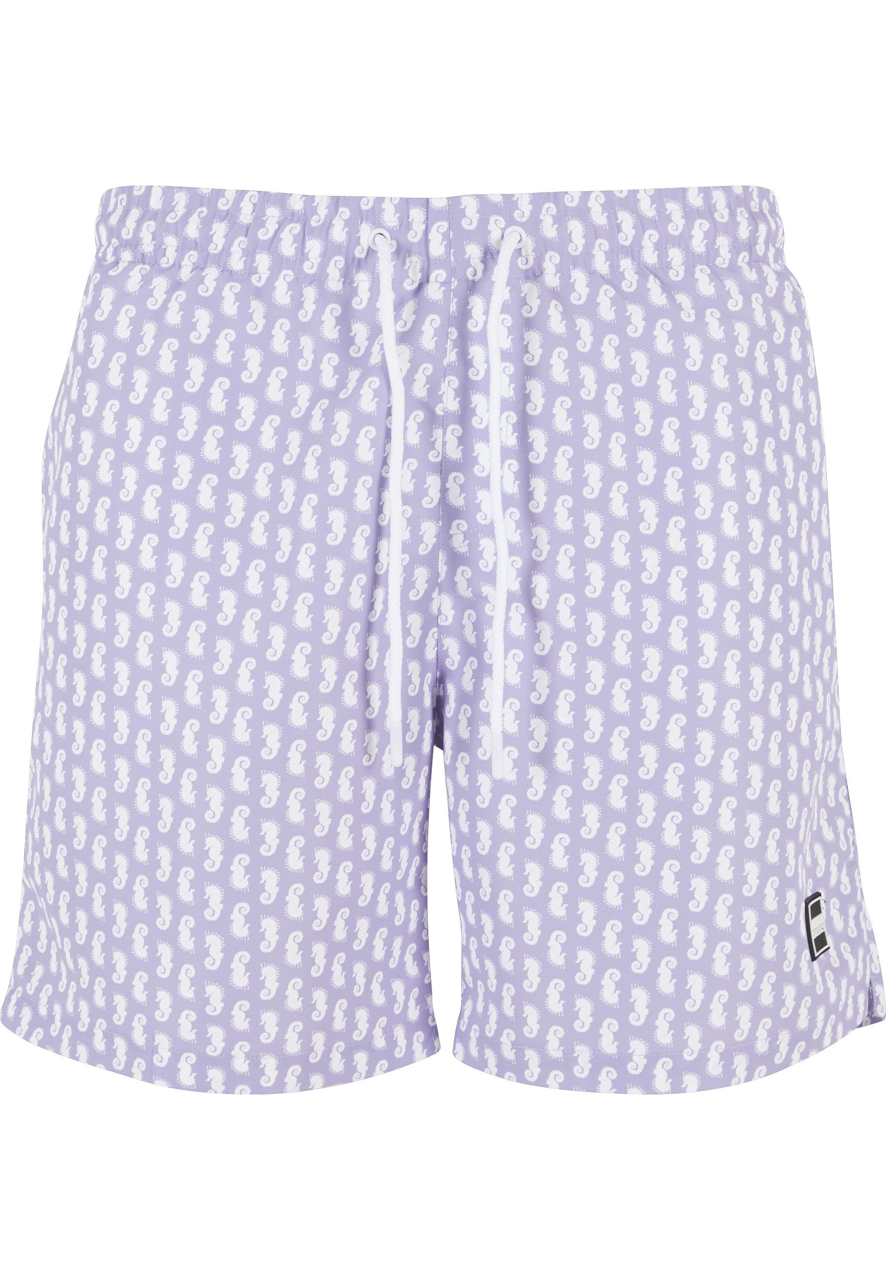 URBAN CLASSICS Badeshorts Urban Classics Herren Pattern Swim Shorts