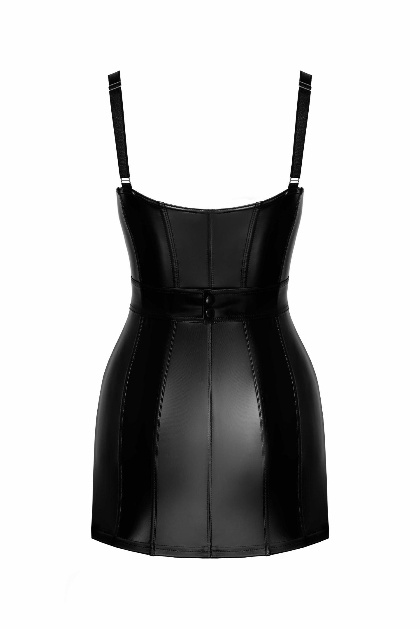 Noir Handmade Minikleid Minikleid in schwarz - M