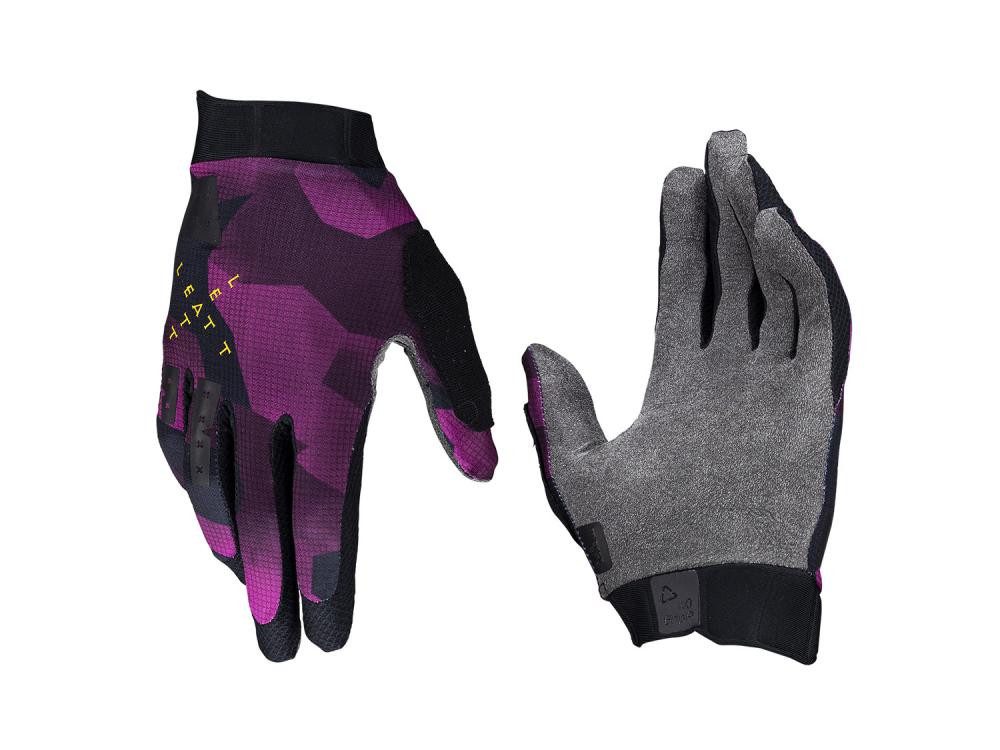Fahrradhandschuhe Leatt Glove MTB 1.0 GripR, purple, L