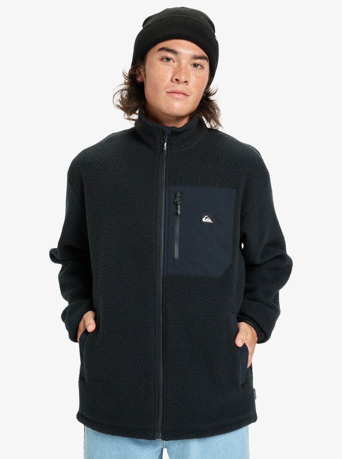 Quiksilver Fleecejacke CLEAN COAST FZ für Erwachsene, aus Polyester, sportl günstig online kaufen