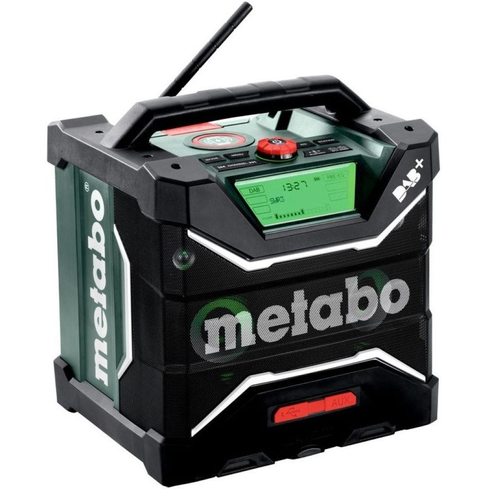metabo Metabo Akku-Baustellenradio - DAB+ Radio. Radio (DAB+ und FM, Leistungsstarkes DAB+ Radio)