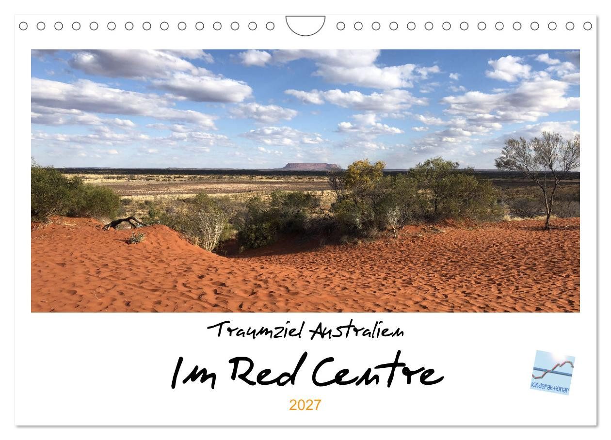 CALVENDO Wandkalender Traumziel Australien - Im Red Centre 2027 (Wandkalender 2027 DIN A4 qu