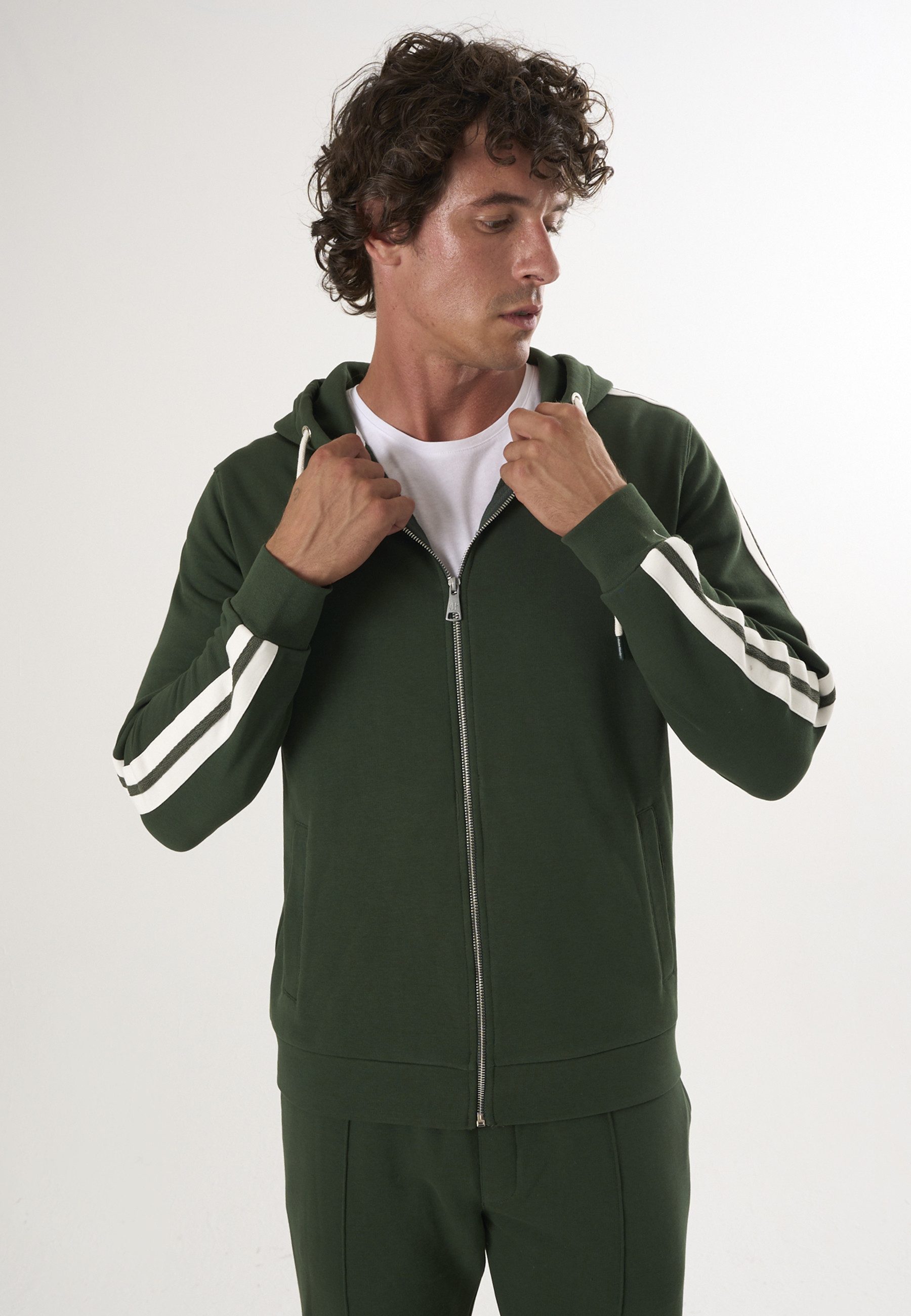 Felix Hardy Kapuzensweatshirt Kapuzensweatshirt mit Reißverschluss - Hoodie
