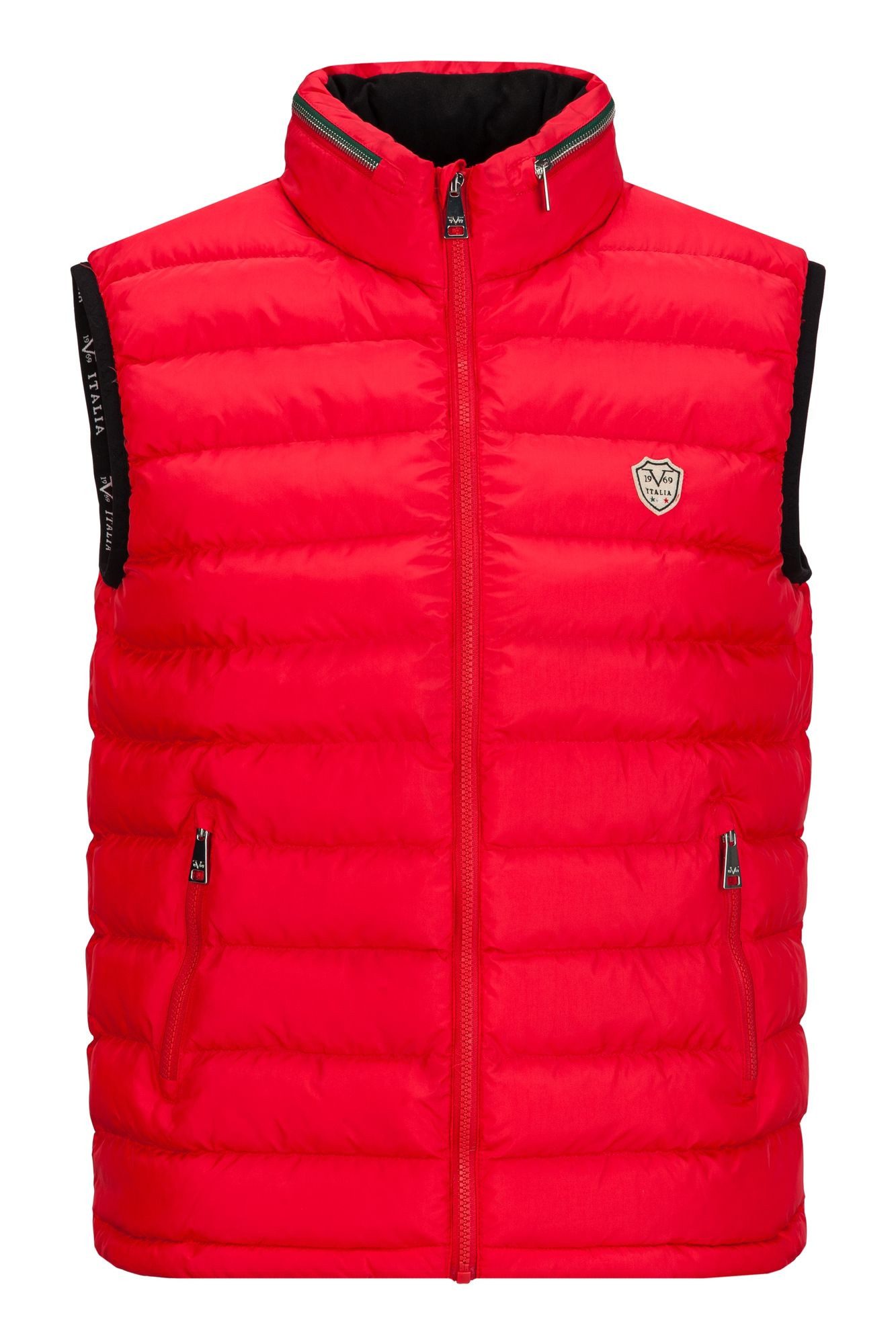 19V69 ITALIA Steppweste JAY Herren Steppweste mit Kapuze und Reißverschluss (S-3XL)