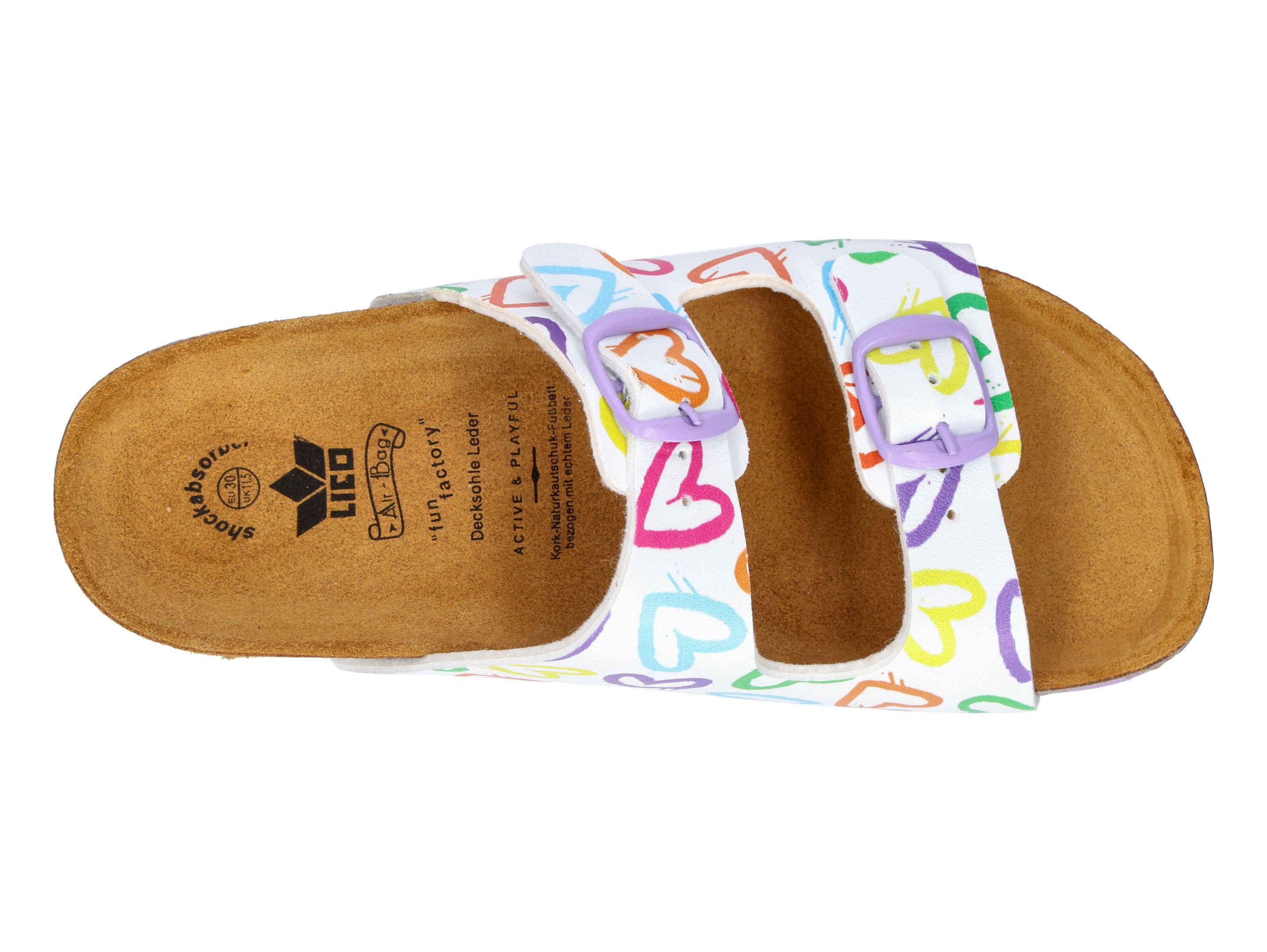 Lico Pantolette Bioline Heart Pantolette – Bild 5 von 5