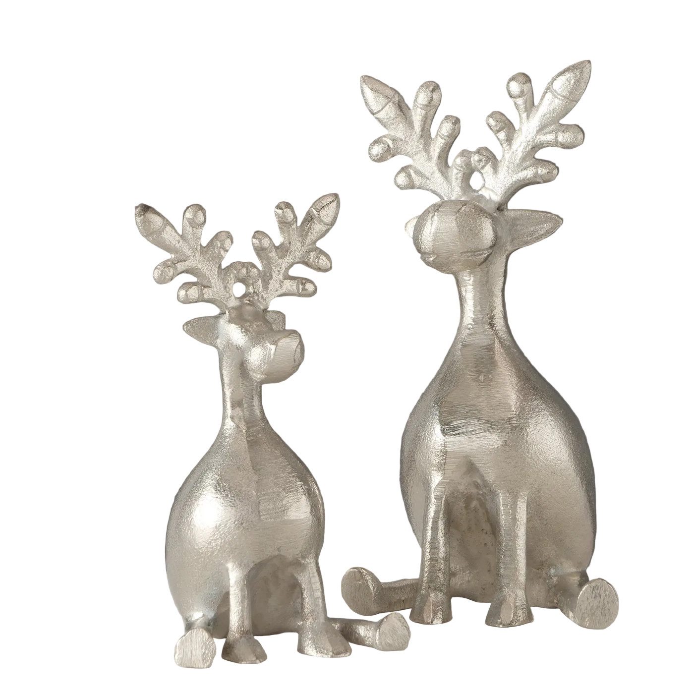 MF Tierfigur Dekofigur Silver Antler Duo Hirschset (2 St) – Bild 3 von 5
