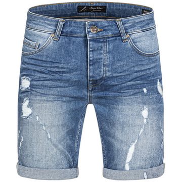 Amaci&Sons Jeansshorts SAN DIEGO Destroyed Jeans Shorts