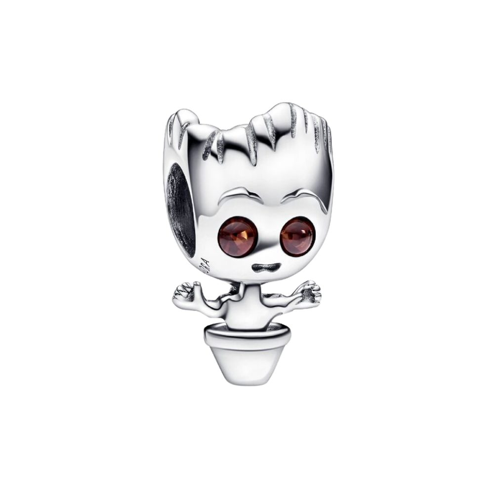 Pandora Charm-Einhänger 792554C01*, Marvel, Groot, Kristalle