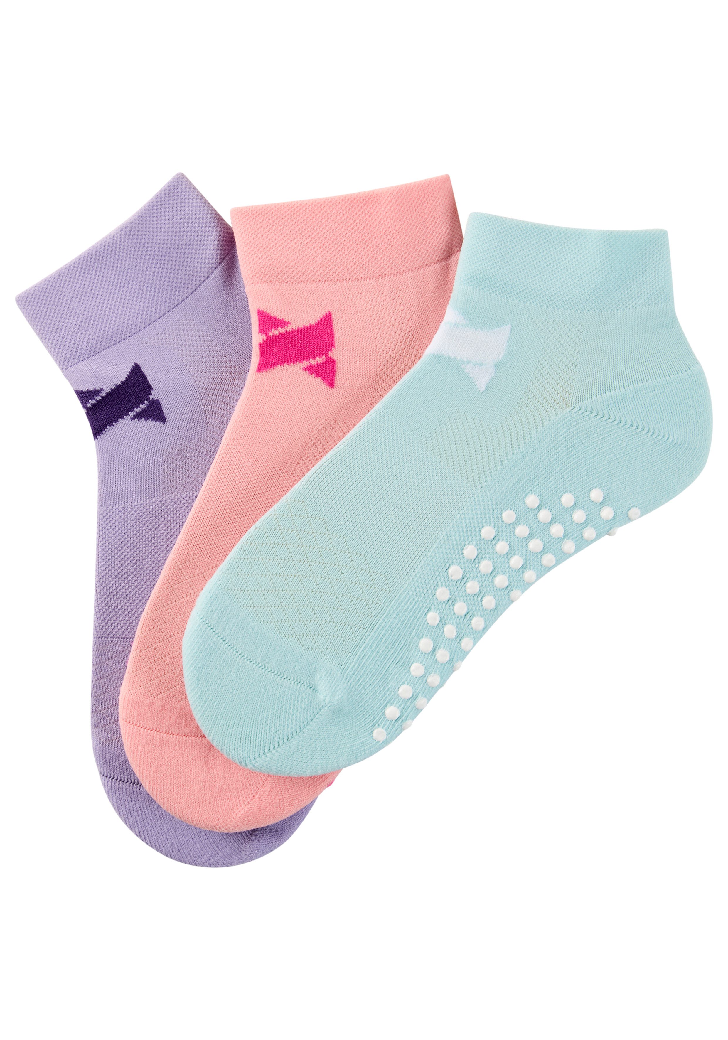 XTREME sockswear ABS-Socken Panther Yoga-Socks (Packung, 3-Paar) Antirutsch-Sohle
