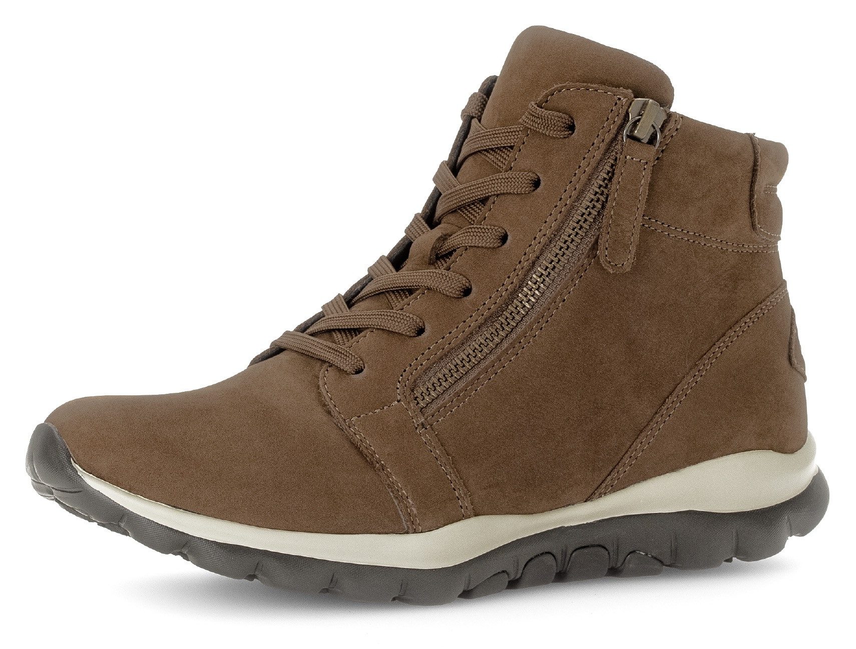 Gabor Rollingsoft Schnürboots, Keilabsatz, Komfortboots mit profilierter Gu günstig online kaufen