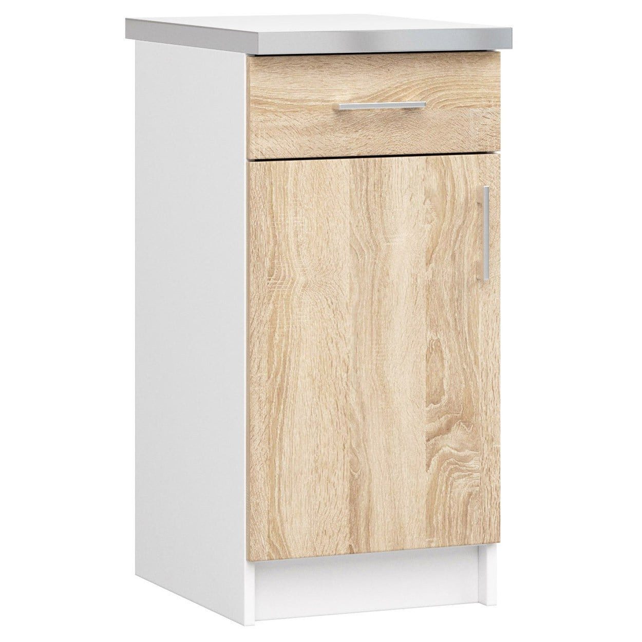 Raumhirsch Furniture Unterschrank Moderner Küchenschrank - Viel Stauraum - Unterschrank Weiß viele Größen und verschiedene Ausführungen - Hochwertig & stabil
