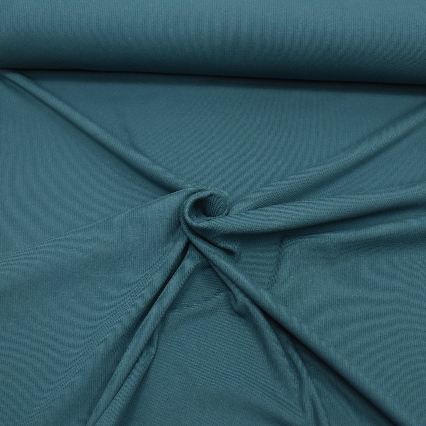 Thumbnail - MAGAM-Stoffe Stoff "Matteo", Rippen Jersey Mode Stoff uni einfarbig ÖKO-TEX Meterware ab 50cm