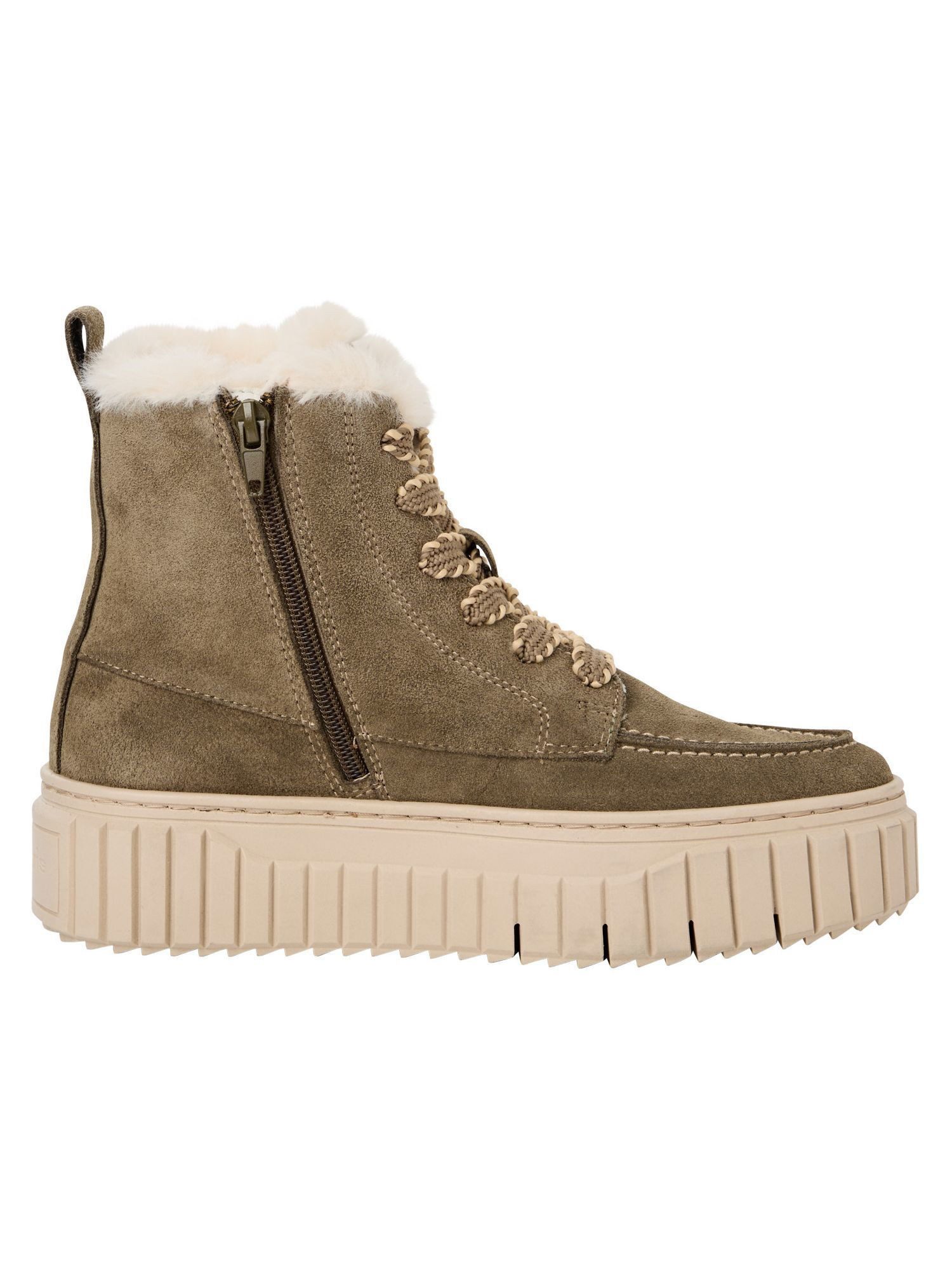 Tamaris Removable Sock aus Leder kein Absatz 1-26260-45 Winterstiefelette Removable Sock