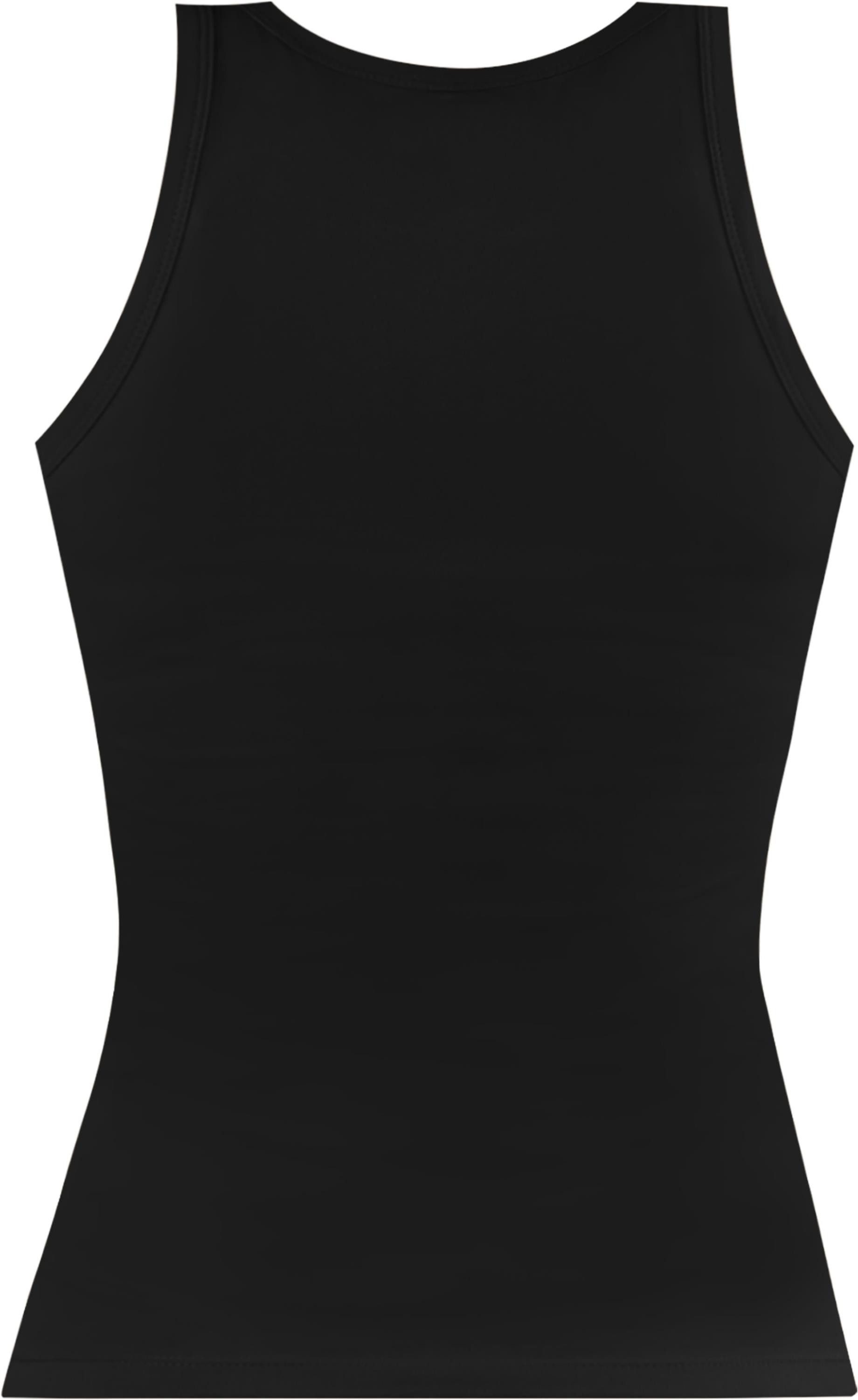 Janice Tanktop 3 x Damen Top hochgeschlossen Nauta Trägertop aus Baumwolle günstig online kaufen