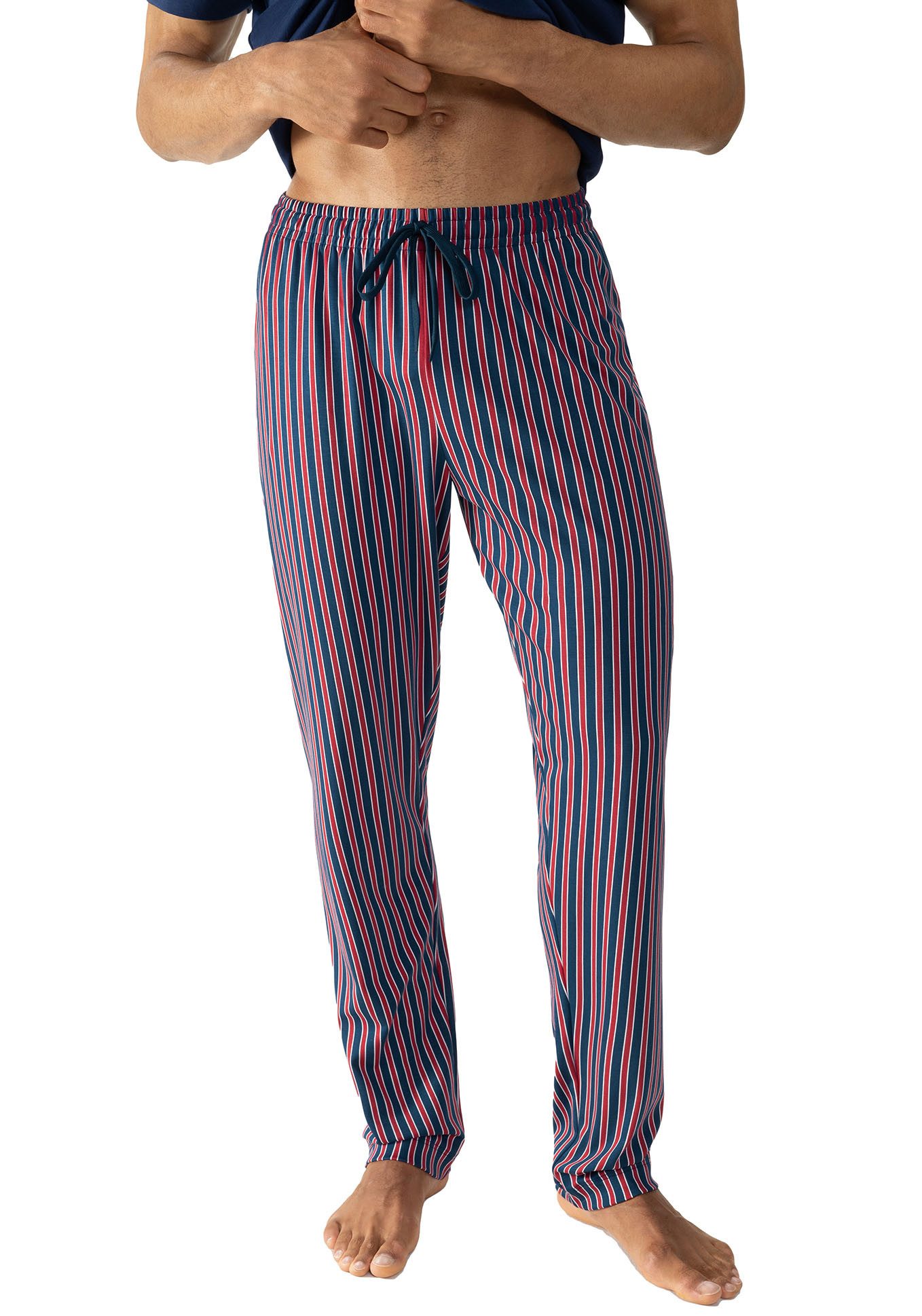 Mey Pyjamahose Graphic Stripes Interlock-Jersey