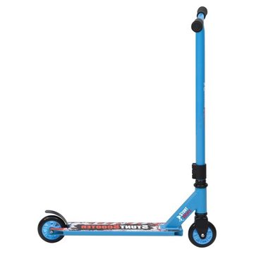 Scooter vidaXL Stunt Scooter mit Aluminium-Lenker Blau
