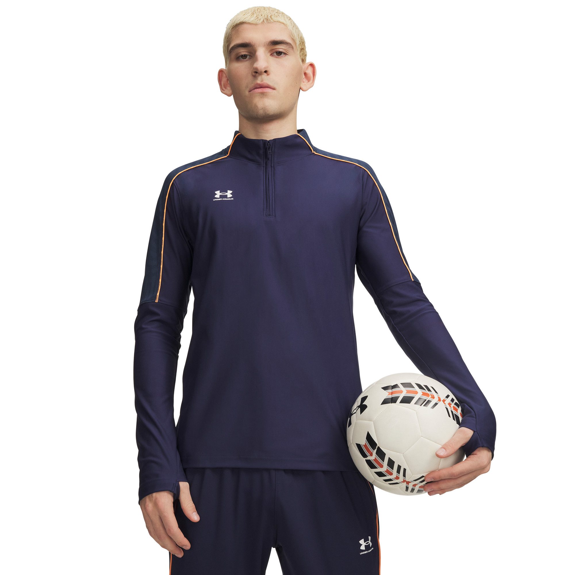Under Armour® Langarmshirt Under Armour Herren Langarmshirt Challenger Pro Midlayer 6008988
