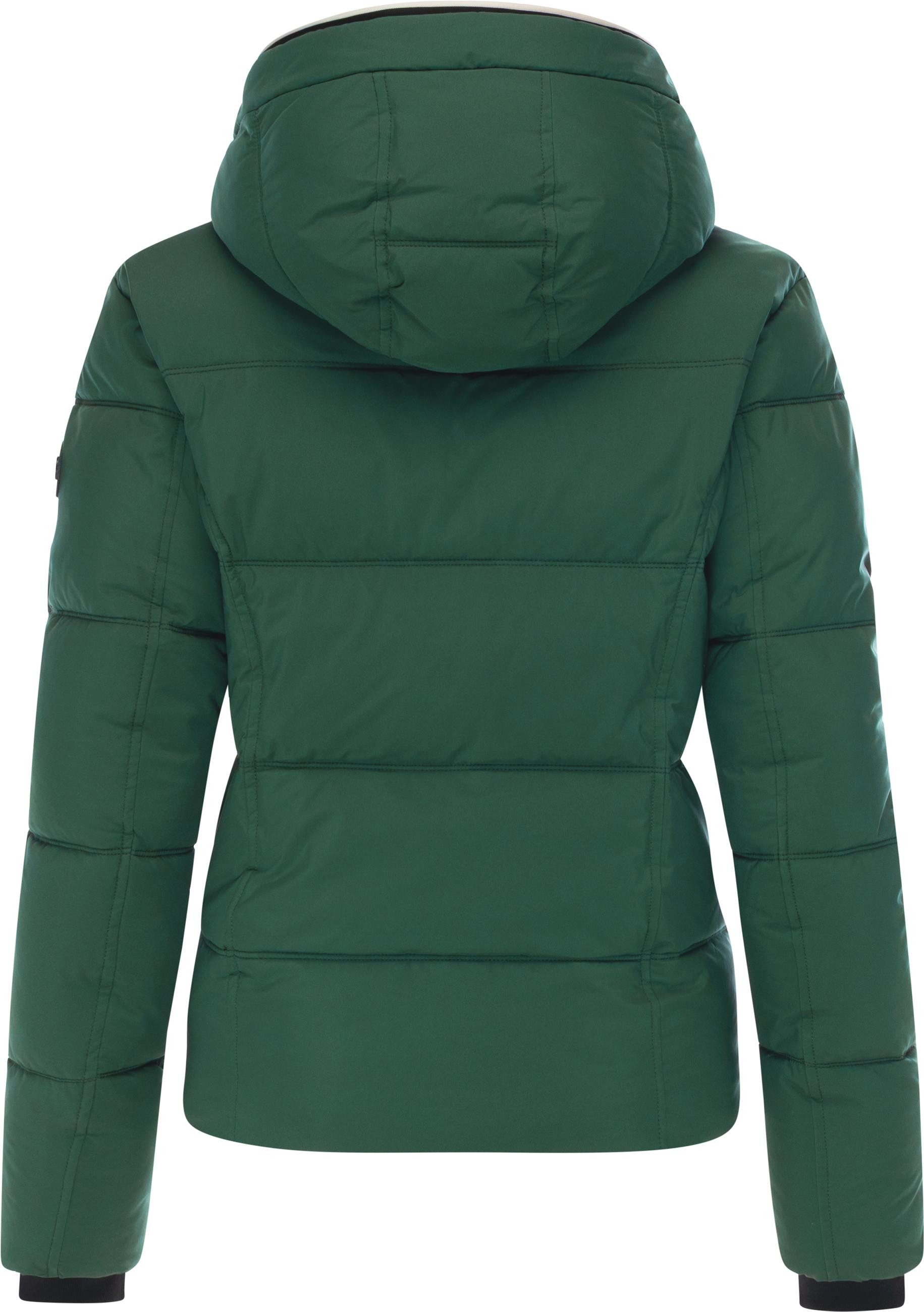 Ragwear Winterjacke Gleama YOUMODO Wasserdichte Damen Steppjacke mit abnehmbarer Kapuze