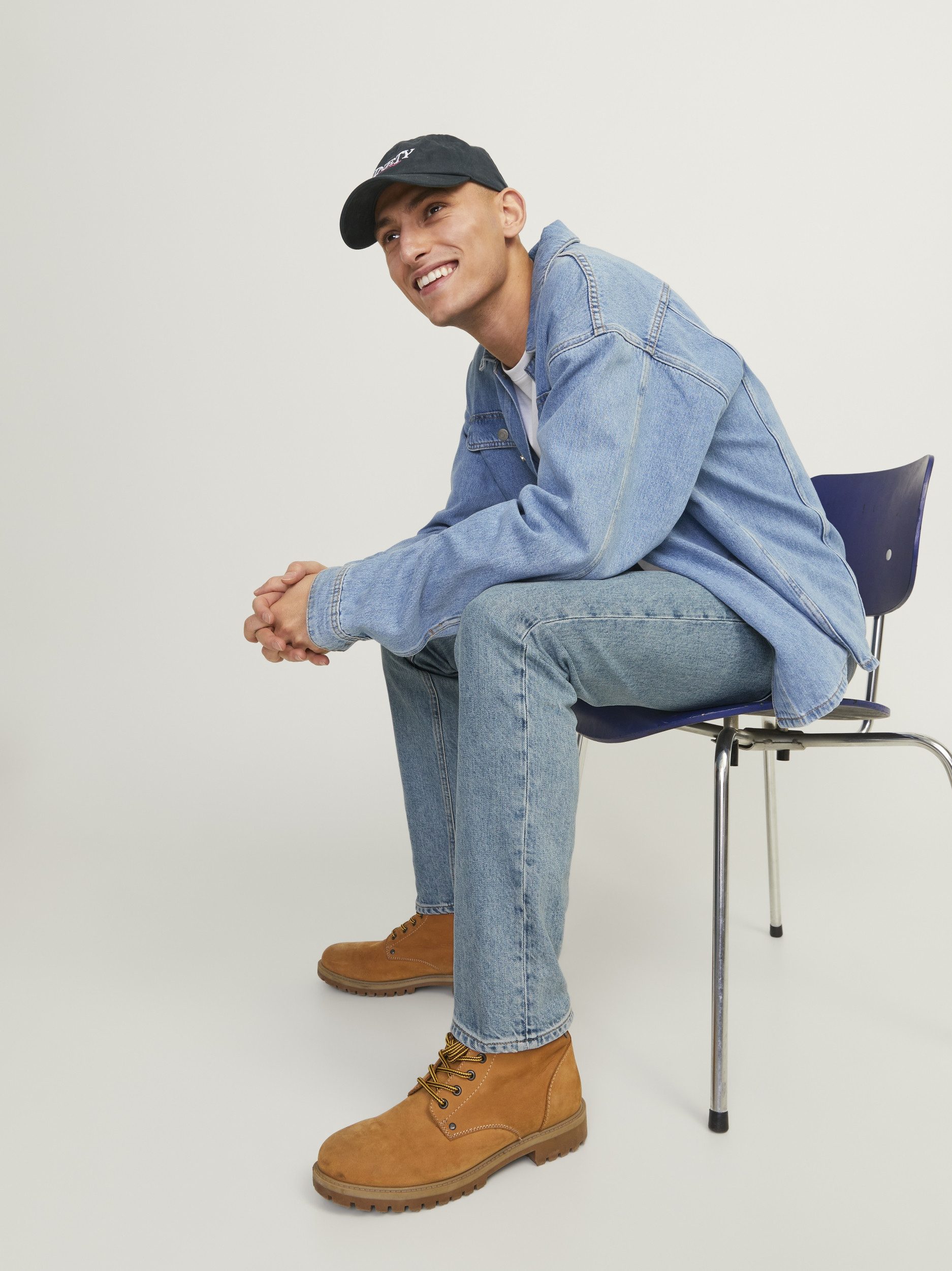 Jack & Jones Bequeme Jeans JJICLARK JJEVAN AM 495 NOOS