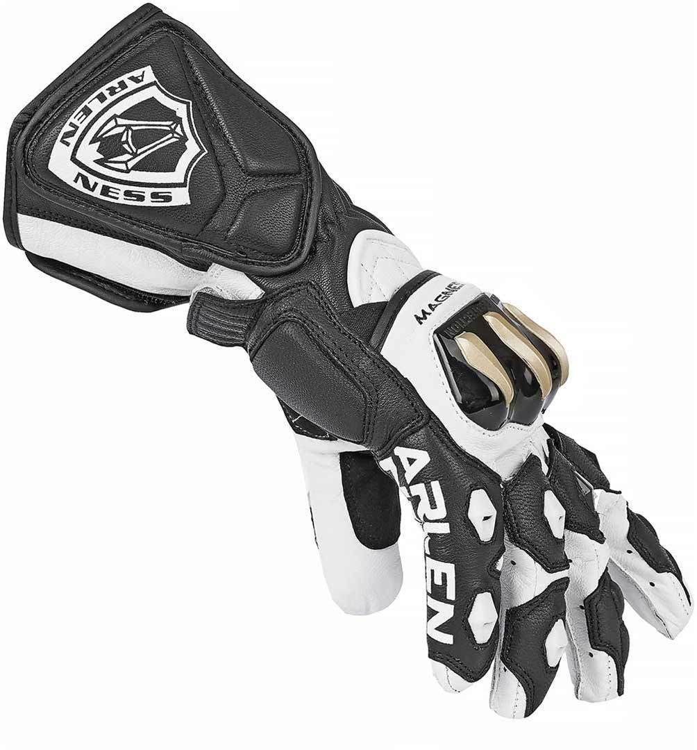 Motorradhandschuhe Motorradhandschuhe Arlen Sugello Black/White Ness