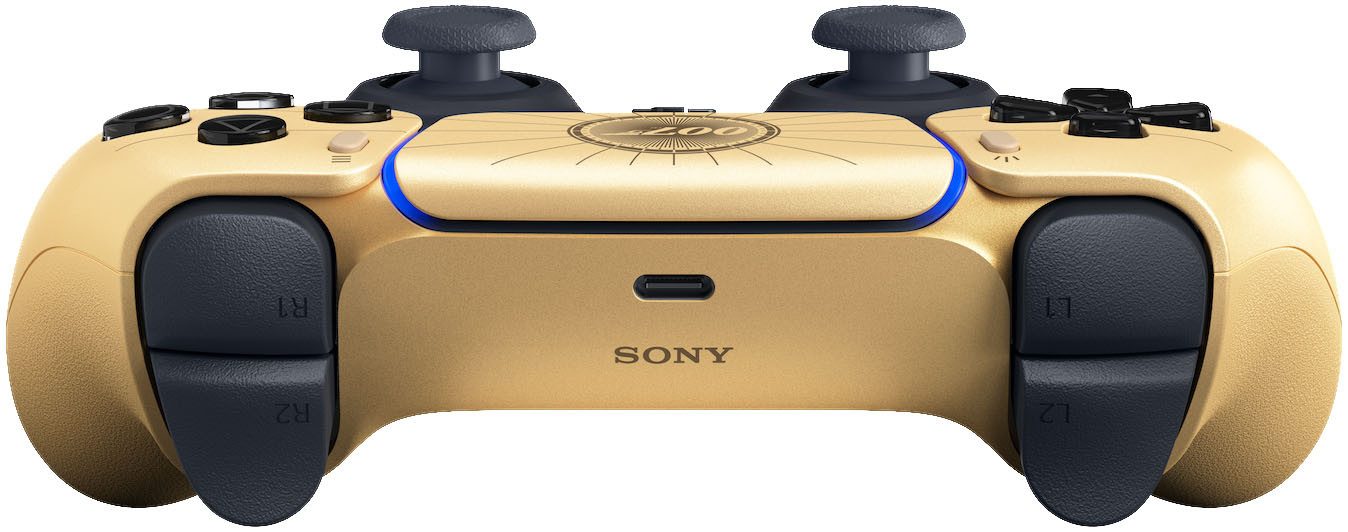 PlayStation 5 007 First - Light Limited Edition Gold DualSense Wireless-Controller