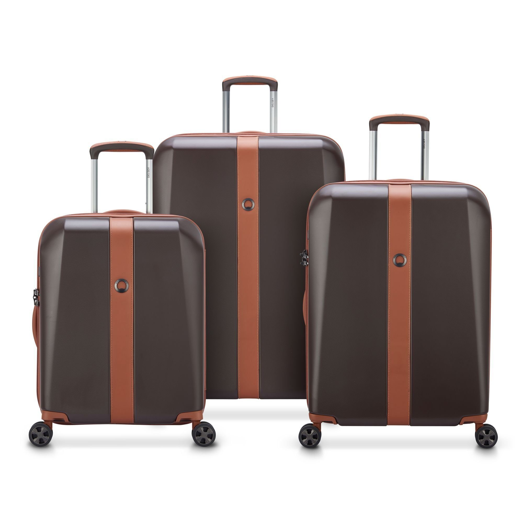 Delsey Paris Валізи на колесахet Promenade Hard 2.0, 4 Rollen, (3-teilig, 3 tlg), Polycarbonat
