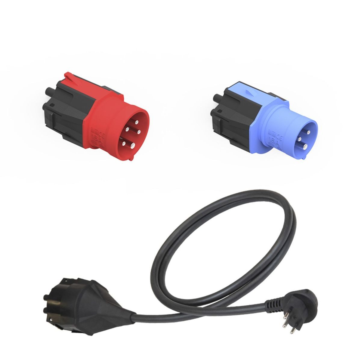 NRGkick Elektroauto-Ladestation-Halterung Steckeraufsatz Set Standard (CH)