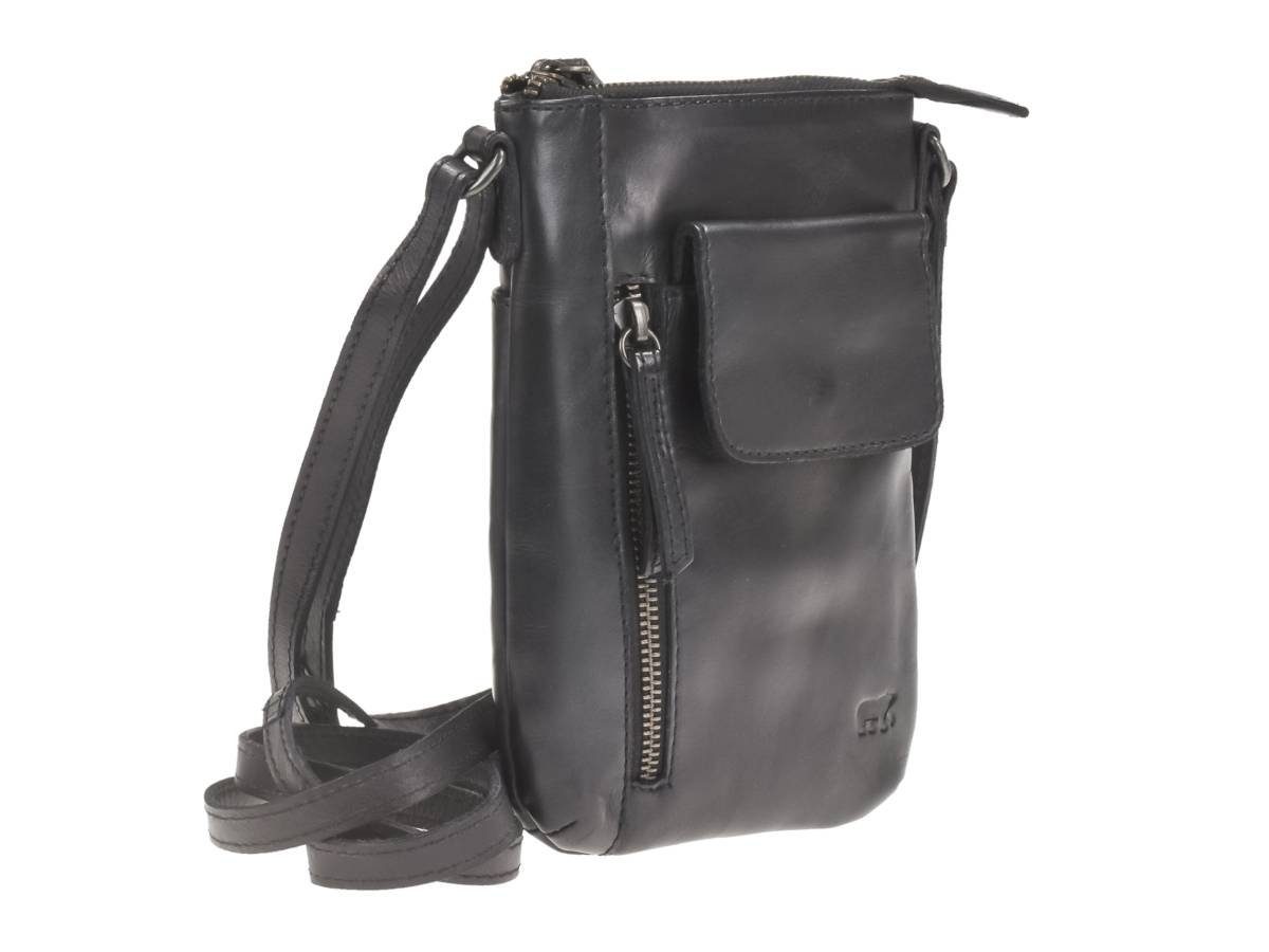 Bear Design Umhängetasche "Senna" Cow Lavato Leder, Handytasche zum Umhängen, Leder, Umhängetasche
