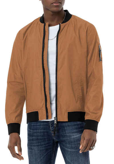 RedBridge Bomberjacke Herren Bomberjacke Collegejacke Camel M